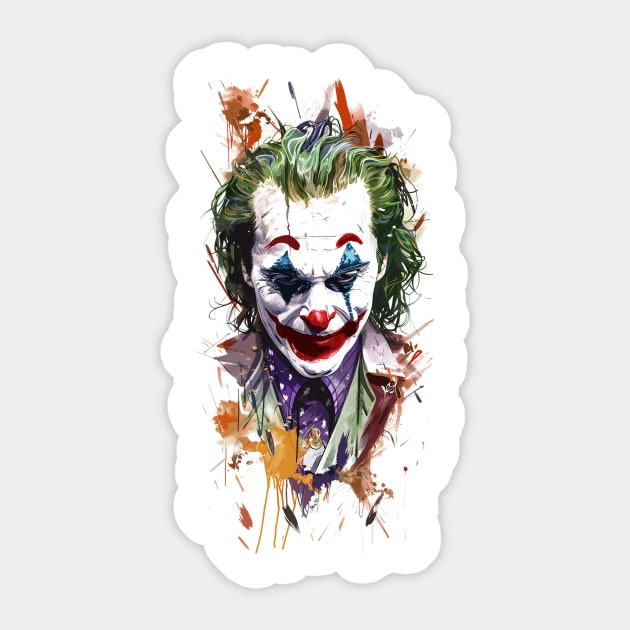 Joker Sticker by positivespace